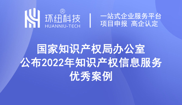 2022年知识产权信息服务优秀案例