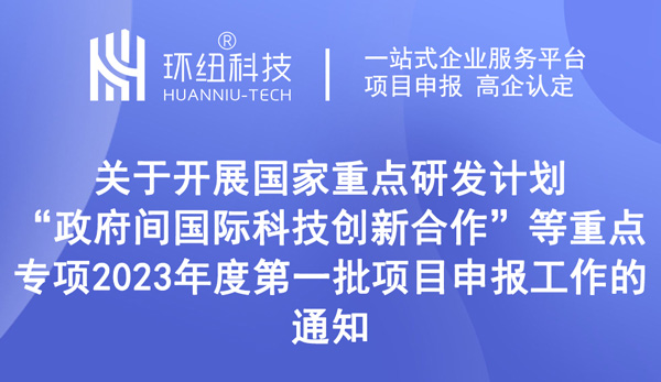 政府间国际科技创新合作