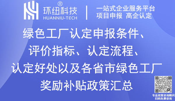 绿色工厂认定_各省市绿色工厂奖励补贴政策