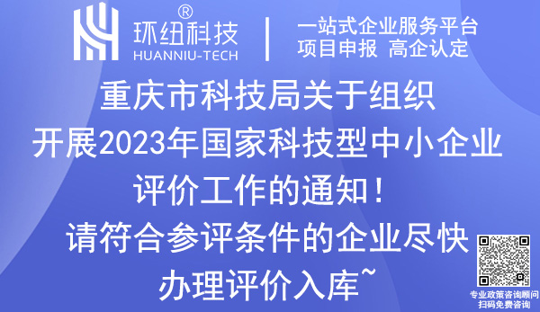 2023年国家科技型中小企业评价