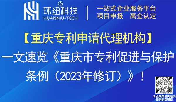 重庆市专利促进与保护条例(2023年修订)